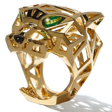 cartier ring snake|cartier panther ring on finger.